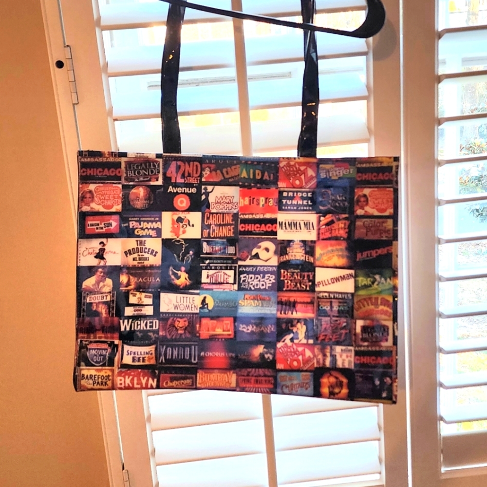 Vintage Broadway Shows Tote Bag